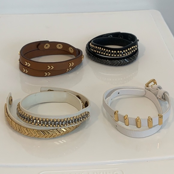 Stella and dot gilded path bracelet - white/gold - Picture 4 of 4